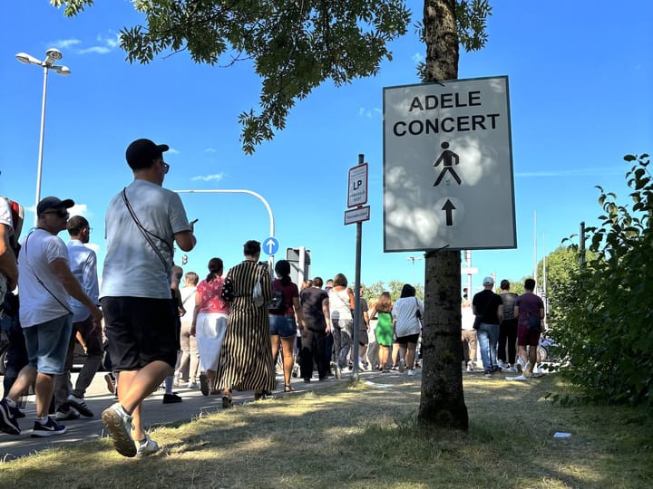 Adele in Munich - an event of superlatives, also in terms of CO₂ emissions.